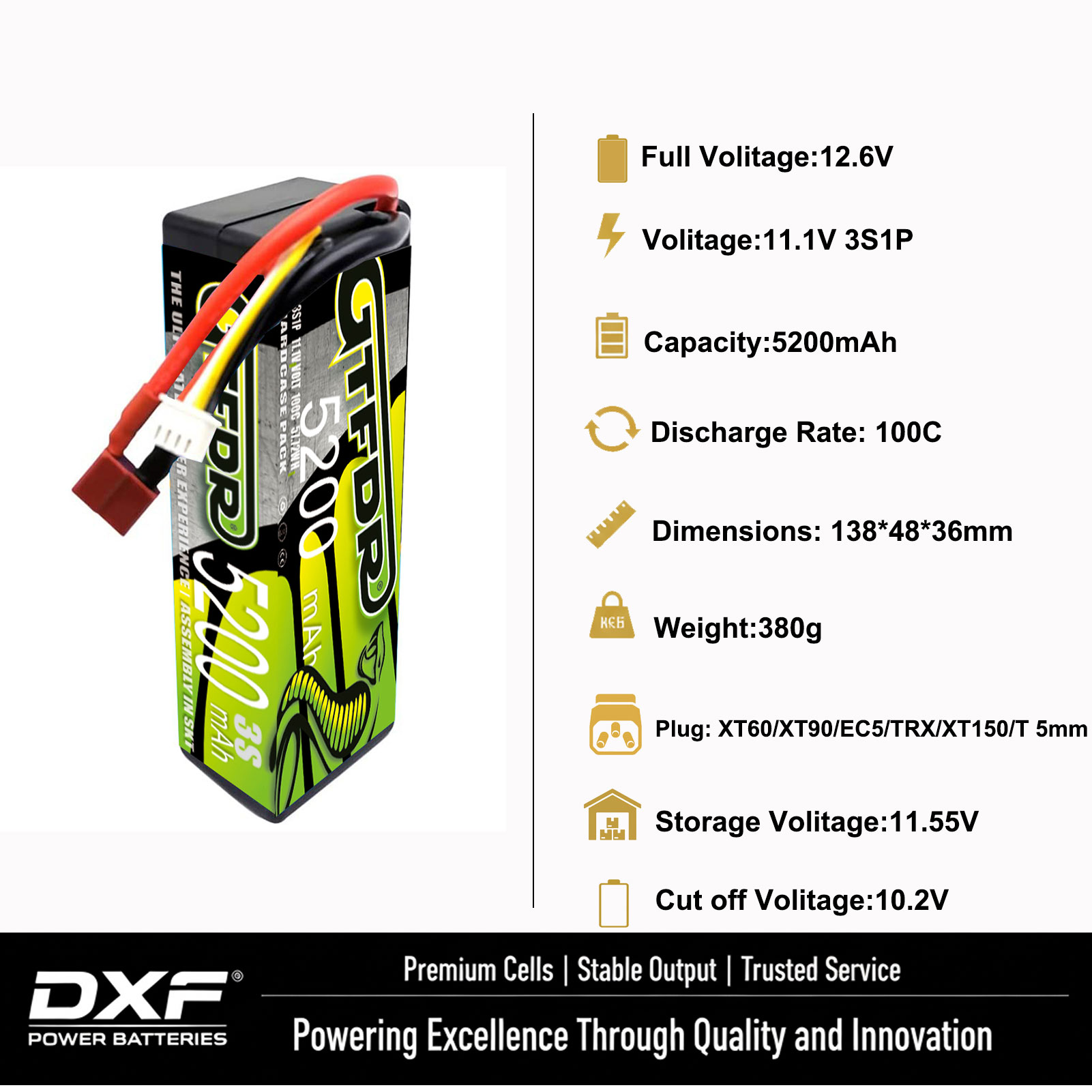 GTFDR 3S Lipo Battery 11.1V 11 - 6S Lipo Battery 22.2V 5000Mah 评论和价格